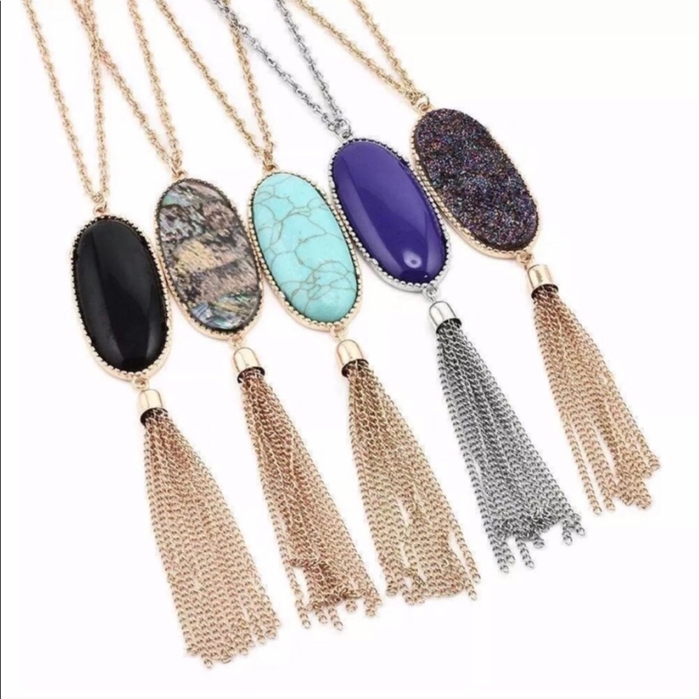 🌼BOHO CHAIN TASSEL LAYER NECKLACE🌼